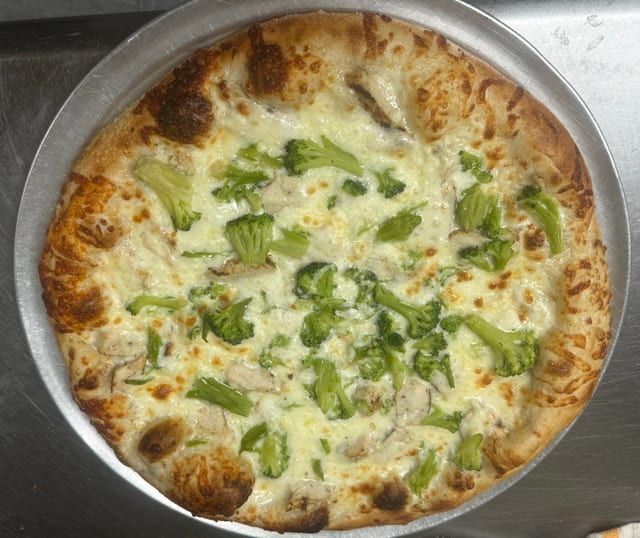 Chicken Supreme Pizza.