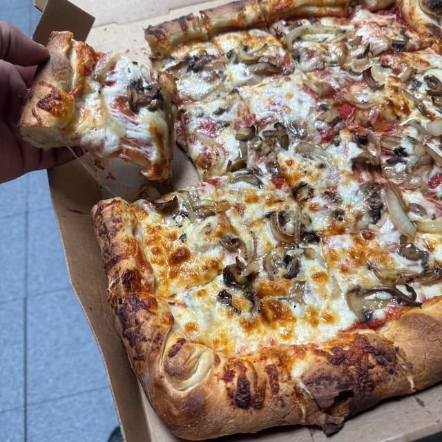 Sicilian Combo Pizza.